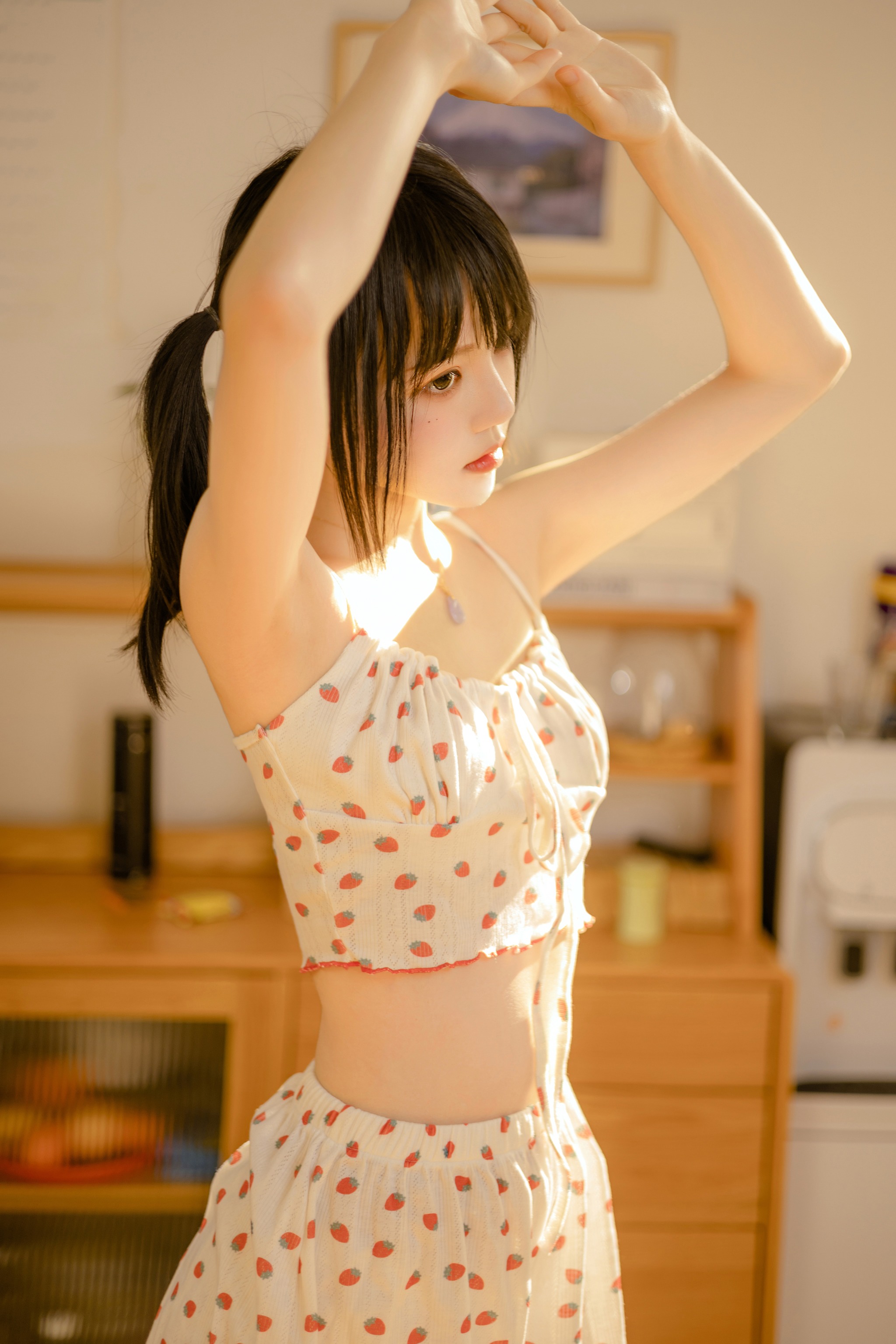 桜桃喵 - NO.161 瞌睡[43P]-XikXak
